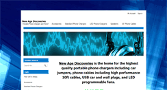 Desktop Screenshot of newagediscoveries.com